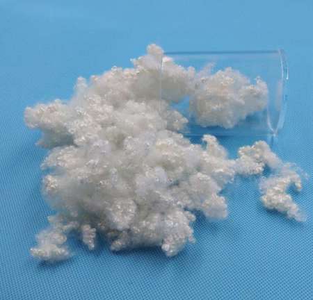 GRS standard stuffed toys materials 7D*32mm HCS polyester staple fiber pet bottles recycled polyester staple fiber